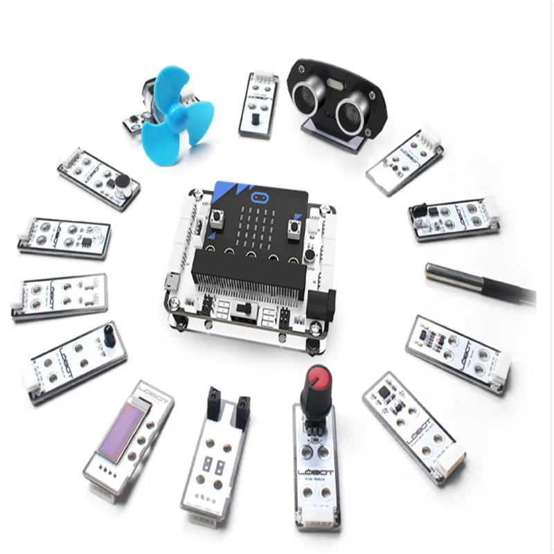 DIY micro: Плата расширения бит/плата управления Комплект литиевой батареи источник