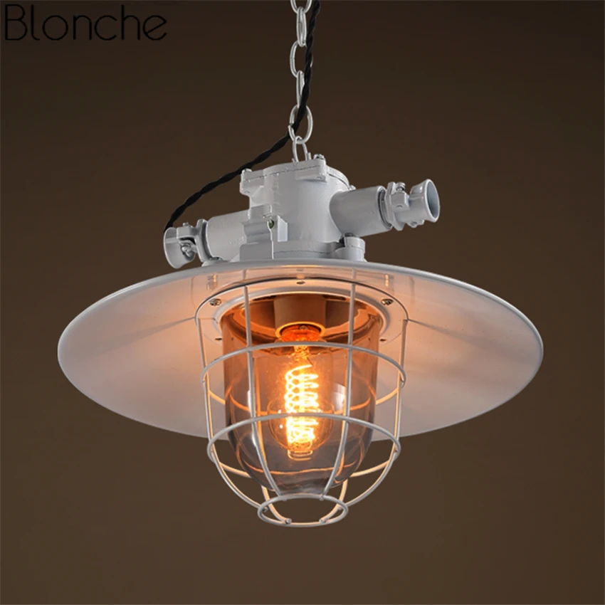 Vintage Pendant Lights Colorful Metal Hanglamp Loft Industrial Decor Hanging Lamp for Restaurant Bar Kitchen Home Light Fixtures | Освещение