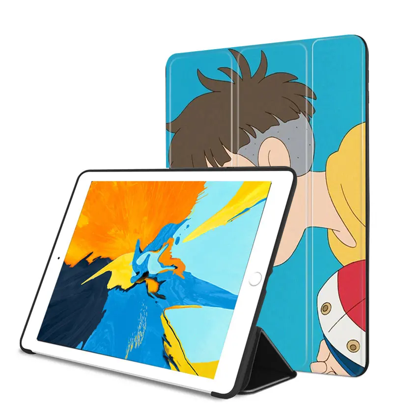 Японский мультфильм, чехол-книжка на магнитной застежке Чехол для iPad Pro 9,7 air 10,5 11 12,9 Air2 мини на возраст 2, 3, 4, 5, чехол для планшета для iPad 9,7