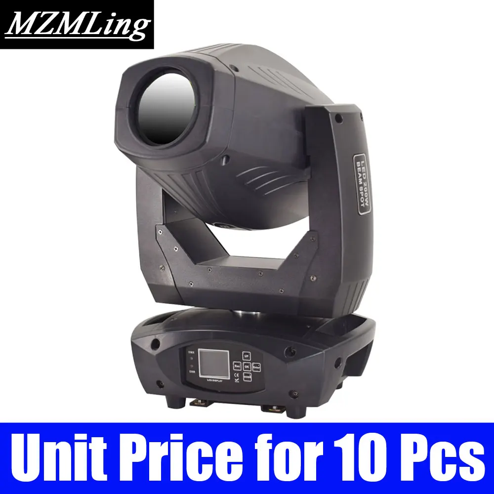 Unit Price for 10Pcs Светодиодный точечный светильник 200 Вт 3в1 с зумом DMX512, светильник с подвижной головкой, бар, DJ/бар/вечерние/шоу/сценический светильник светодиодный сценический аппарат - Цвет: Unit Price for 10Pcs