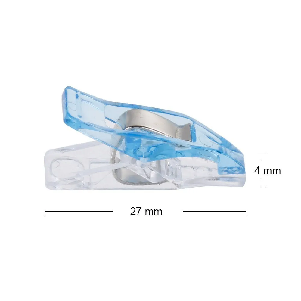 Dropshipping 65 PCS Colorful Sewing Craft Quilt Binding Plastic Clips Clamps Pack | Дом и сад