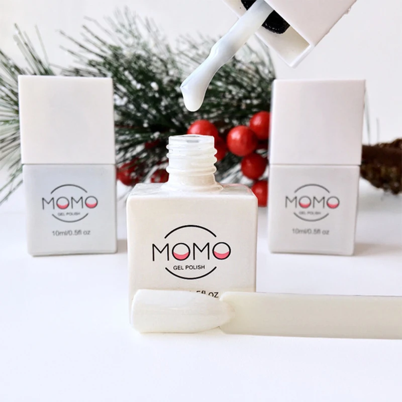 MOMO 10 мл популярный телесный желе УФ гель лак удаляющийся замачиванием белый Полупостоянный светодиодный светильник Paiting Vernis гель лак для ногтей Gellak