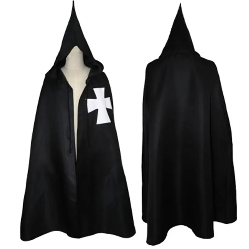 Người lớn Halloween Thời Trung Cổ Trang Phục Áo Dây Hiệp Sĩ Dòng Đền Áo Hospitaller Thun Mũi