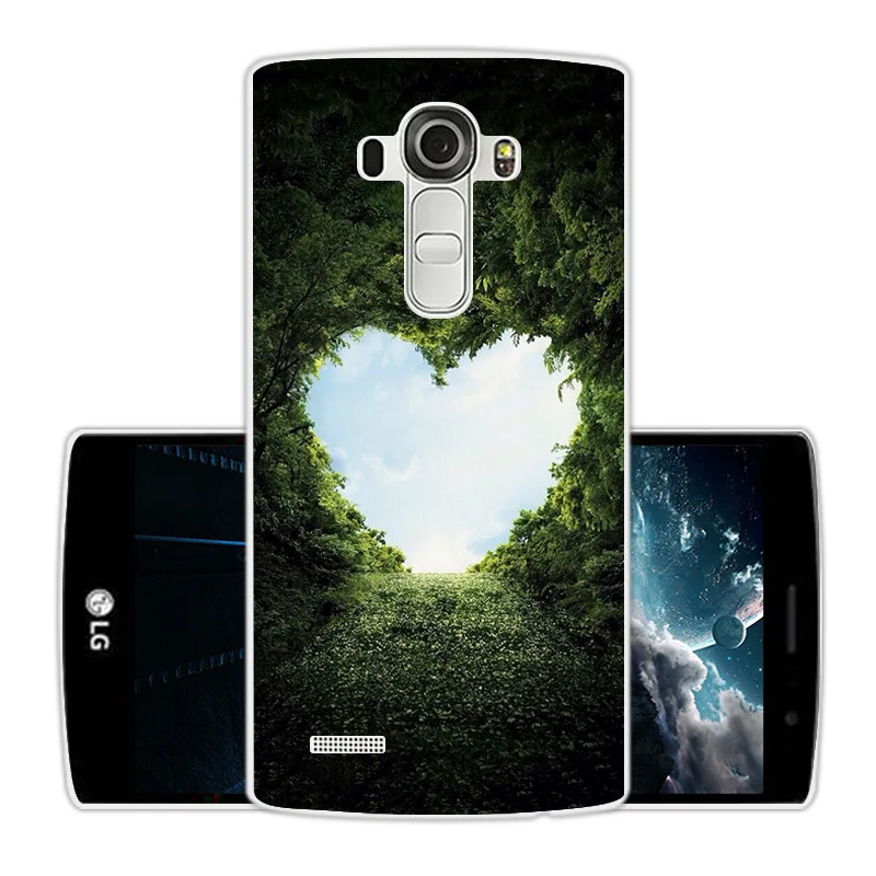 For LG G4 Blue Case Soft Silicone Fundas 5.5 inch for H818 H810 H815 Phone Cases Transparent TPU Coque Capa |