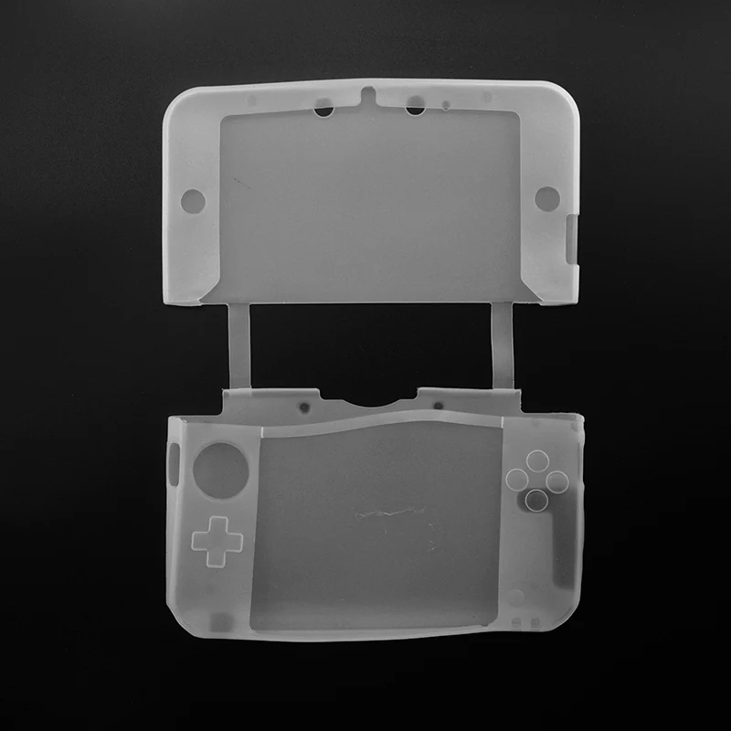 Силиконовый мягкий чехол для NAND 3DS XL LL гелевый резиновый защитный чехол для кожи для NAND 3DS XL - Цвет: White