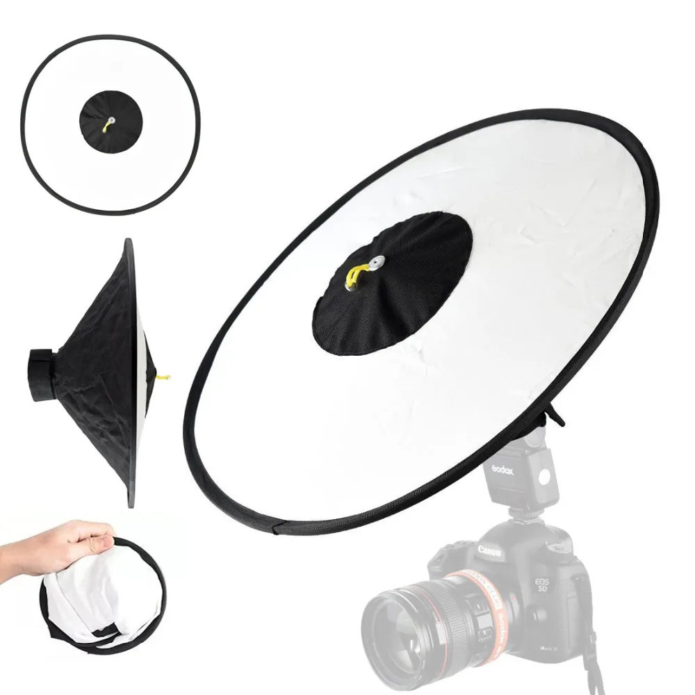 44x18 см/17 &quotx 7&quot Godox RS18 круговой Портативный складной конической формы