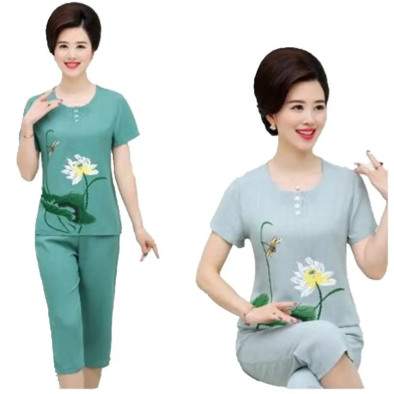 2017 новая женская летняя одежда костюм с коротким рукавом куртка большого размера