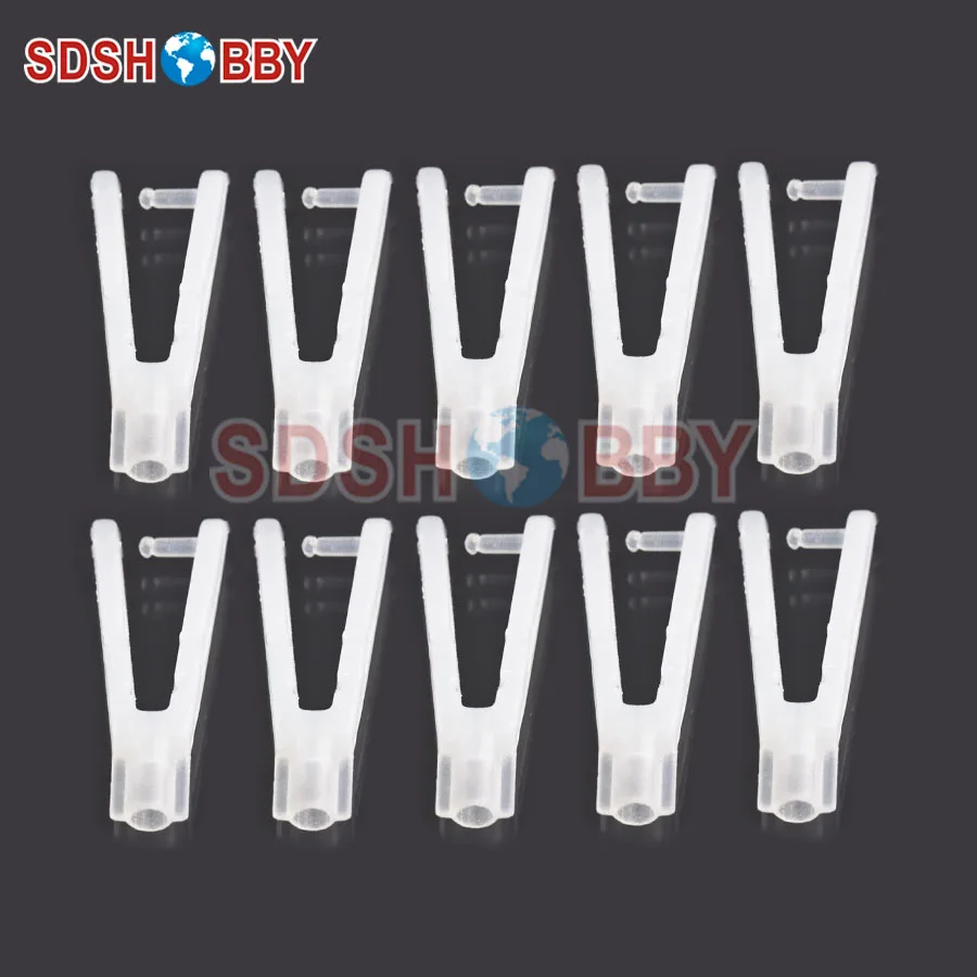 

10Pcs Plastic Clevis D2xL29mmxW7xw4 for Nitro Airplane