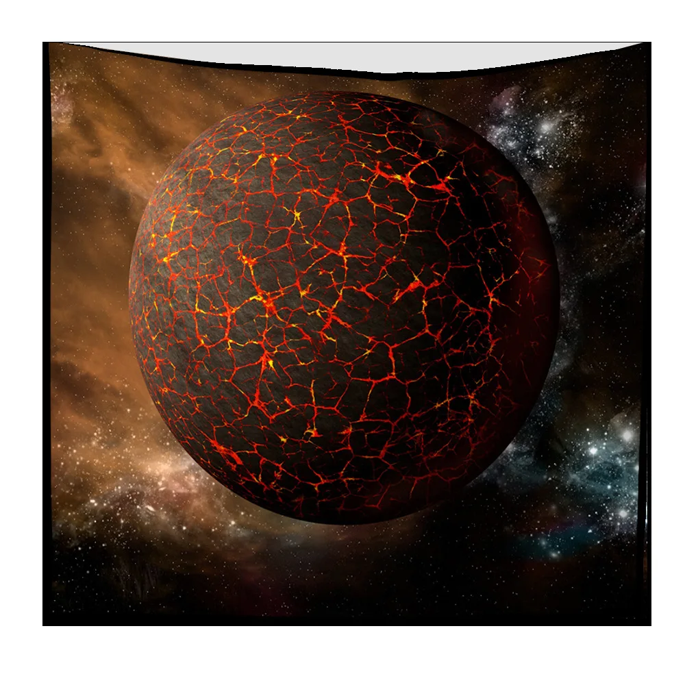 Zeegle Universe Stars Home Decor Wall Hanging Tapestry Mandala Cloth Yoga Mat Living Room Table Colth Beach Throw Towel | Дом и сад