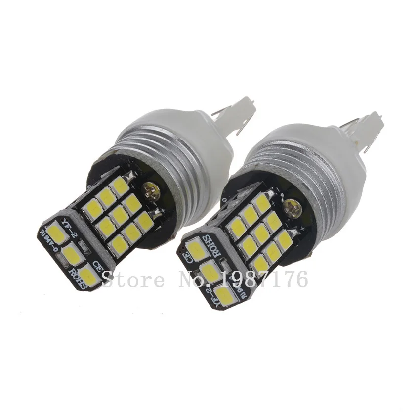 1 шт. Автомобильные светодиодные лампы T20 W21/5W 7443 21 SMD 2835 W3x16q 12 В|car amber lights|car light12v car led