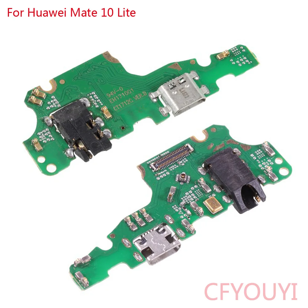 Для Huawei Mate 10 Lite зарядный порт USB док разъем гибкий кабель запасная часть|Шлейфы