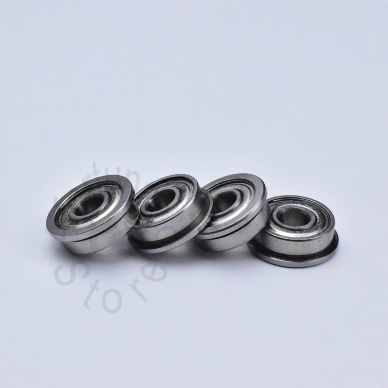 F694ZZ 4*11 (12 5) * 4 мм 10 шт. подшипники фланцевые 694 F694Z подшипник с глубоким желобом из