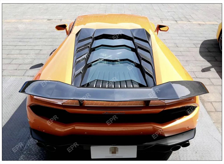 Крышка двигателя из углеродного волокна для Lamborghini Huracan LP580 LP610(+) Мужская Стильная крышка двигателя с ариловым обшивкой