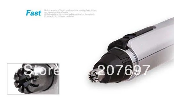 Электрический триммер для волос в носу и ушах мужчин + инструмент носовой шерсти