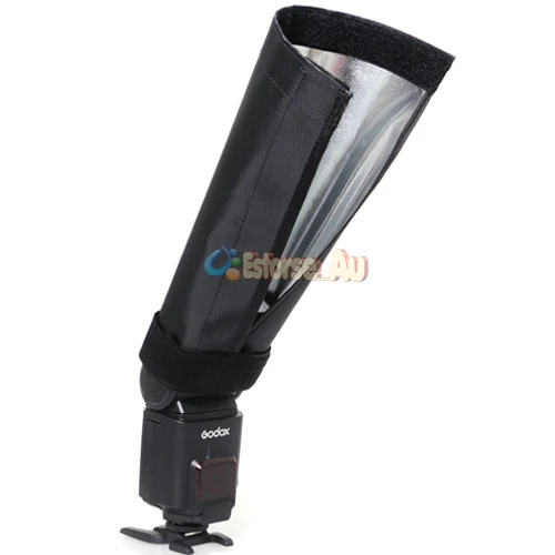 100% Новый Универсальный складной Snoot Flash Beam ткань Софтбокс диффузор трубка для YongNuo