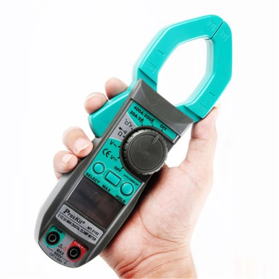 Горячий Pro'skit LCD 31/2 AC/DC Напряжение Ток сопротивление температуры тестер