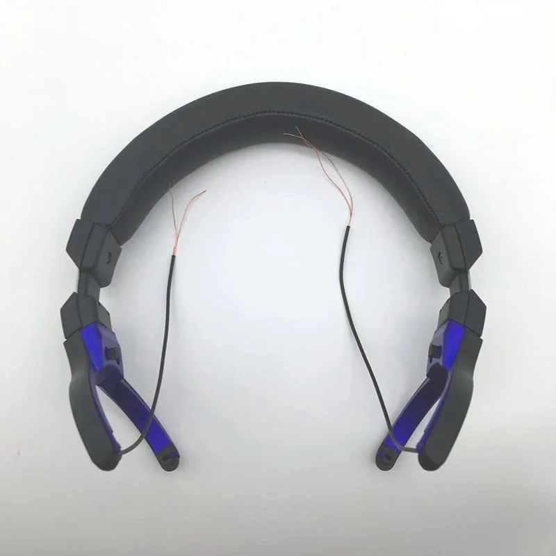 Черный SHELKEE запасные части оголовье подушки и крючки для Audio-Technica ATH-MSR7 msr 7 Наушники Замена головная повязка - Цвет: Черный