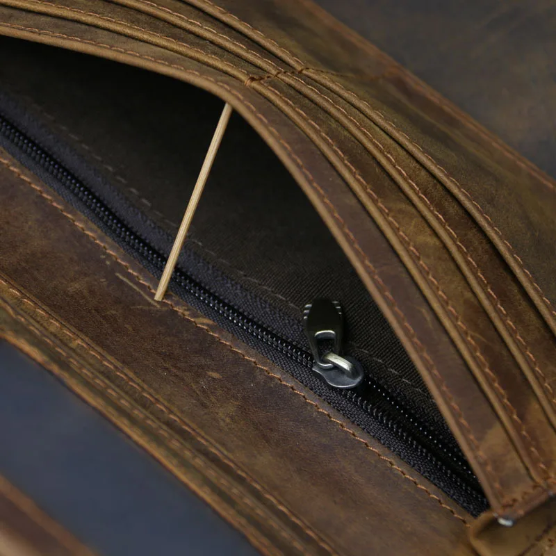 Кошелек мужской из натуральной кожи винтажный кошелек воловьей с отделением для