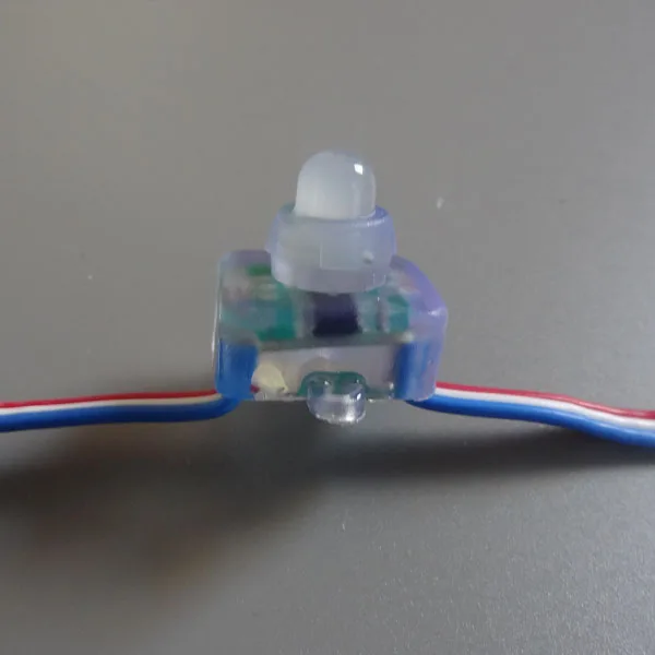 100 шт./лот квадратный светодиодный модуль SM16703 DC12V адресуемый Цифровой RGB