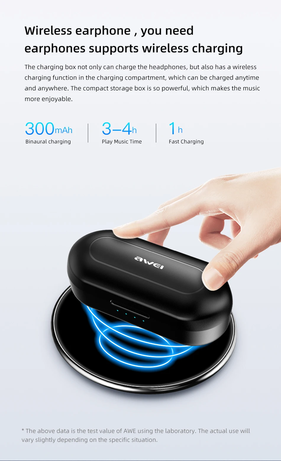 Newset AWEI T10C TWS беспроводные bluetooth-наушники auriculares Bluetooth inalambrico, гарнитура с управлением, гарнитура для xiaomi