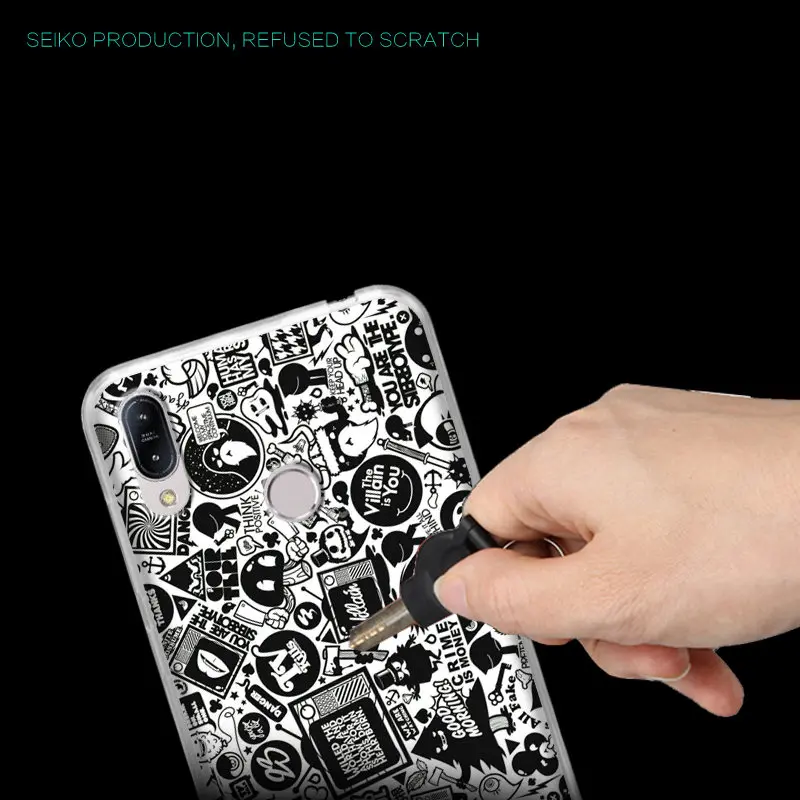 Cartoon Silicone For Asus Zenfone Max M2 ZB633KL Case ZB 633KL Soft TPU Phone X01BD Cover |