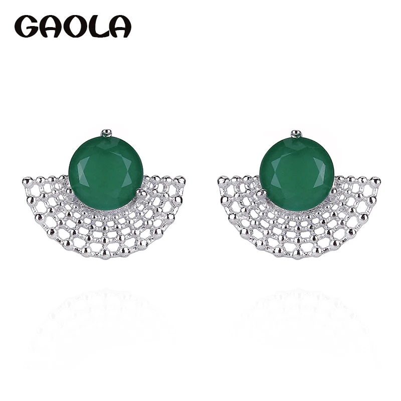 

Женские серьги с цирконом GAOLA, висячие серьги геометрической формы, изысканное изящное и элегантное модное Ювелирное Украшение, GLE7351Y