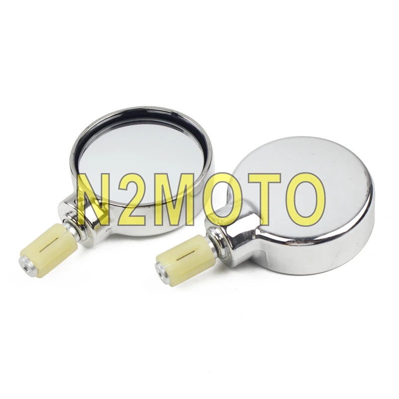 1 пара мотоциклетные боковые зеркала заднего вида с ручкой для черного 22 мм