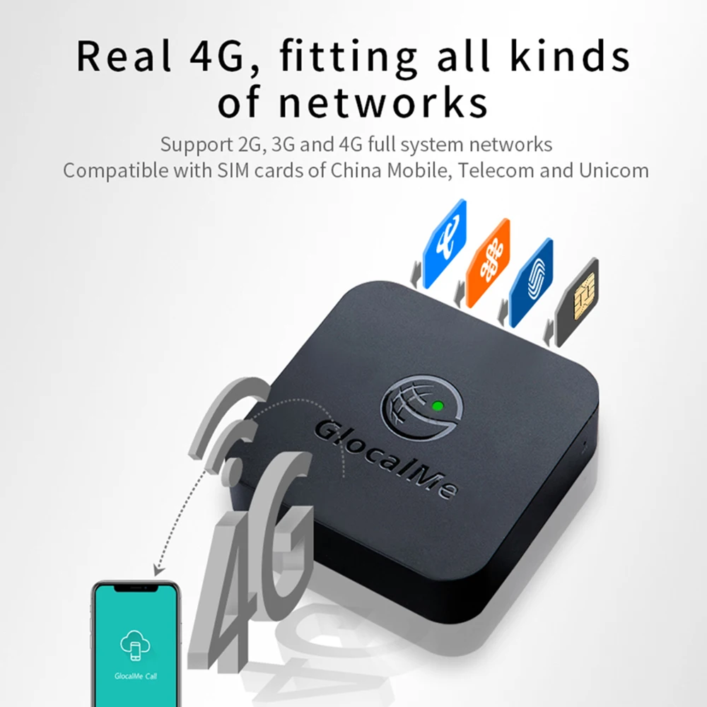 Мульти 4 SIM двойной режим ожидания без роуминга 4G SIMBOX для IOS и Android нет