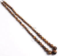 high quality 6 14mm pretty natural yellow tigers eye graduated shape diy gems loose beads strand 16 jewelry making w1645
