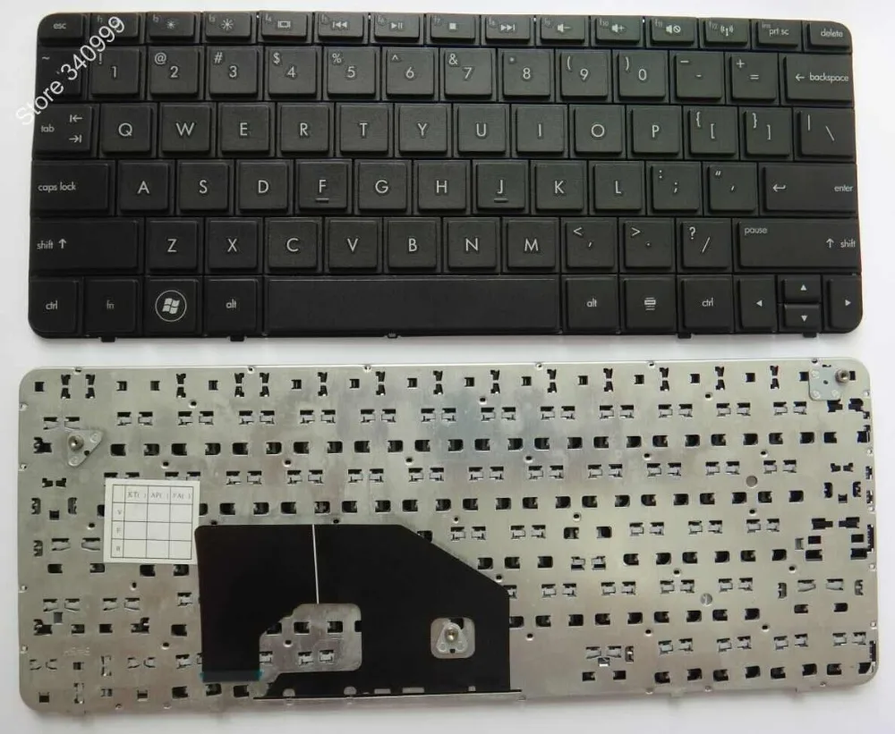 

new Keyboard for HP Mini 2102 210-1000 210-1100 Black keyboard
