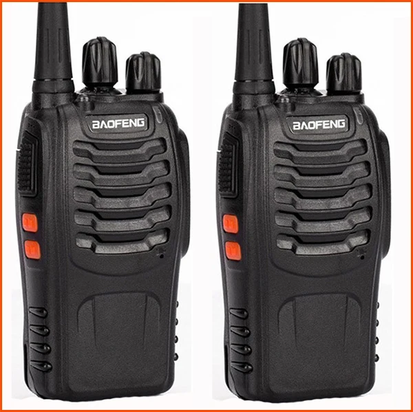 2 шт./лот мини портативное радио двухстороннее ручное Baofeng bf 888s с uhf передатчиком hf