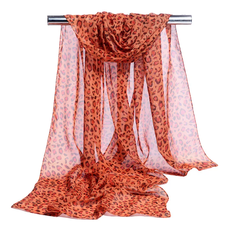 Модный маленький хиджаб с леопардовым принтом шарф для женщин шаль Femme банданы