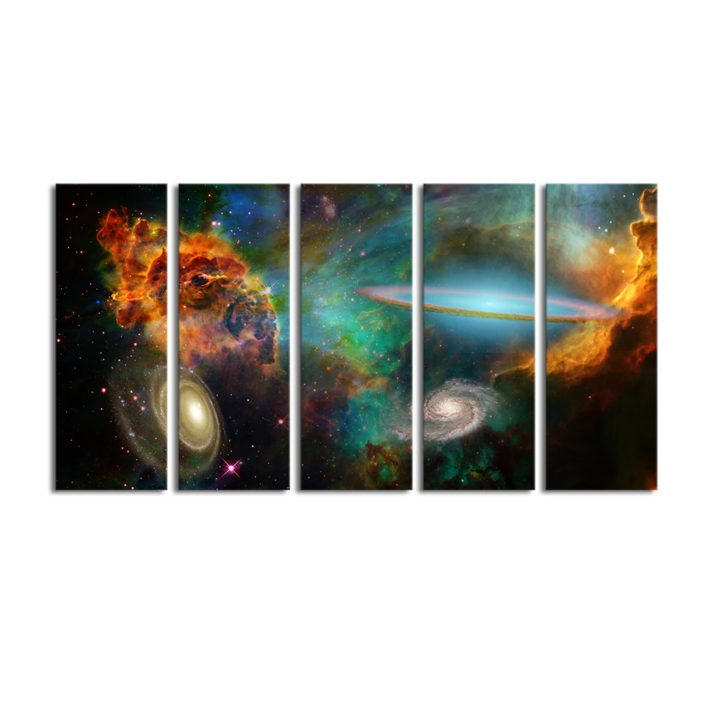 HD многокомпонентная Туманность космические пейзажи жикле принты индивидуальные