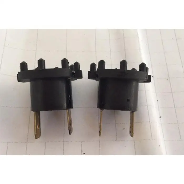 2 шт. фары лампы черный Цвет гнездо держатель для Kawasaki ER6 F 2012/2015 Mazda 3/5/323 лампа