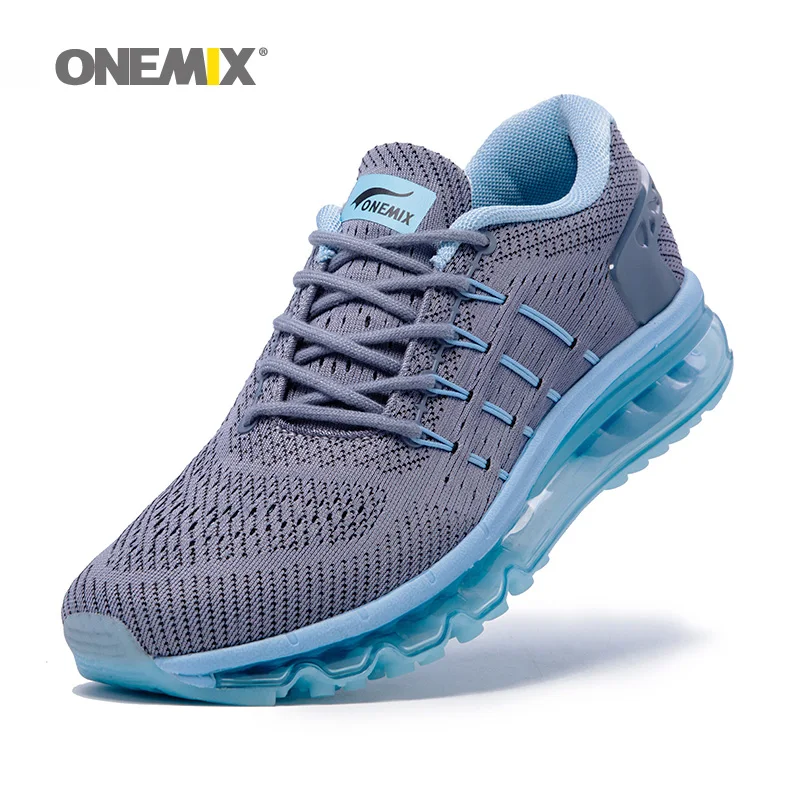 ONEMIX Max мужская прогулочная обувь для женщин Подушка фитнес Трейл спортивные кроссовки теннисные Спортивные Черные кроссовки для бега на улице