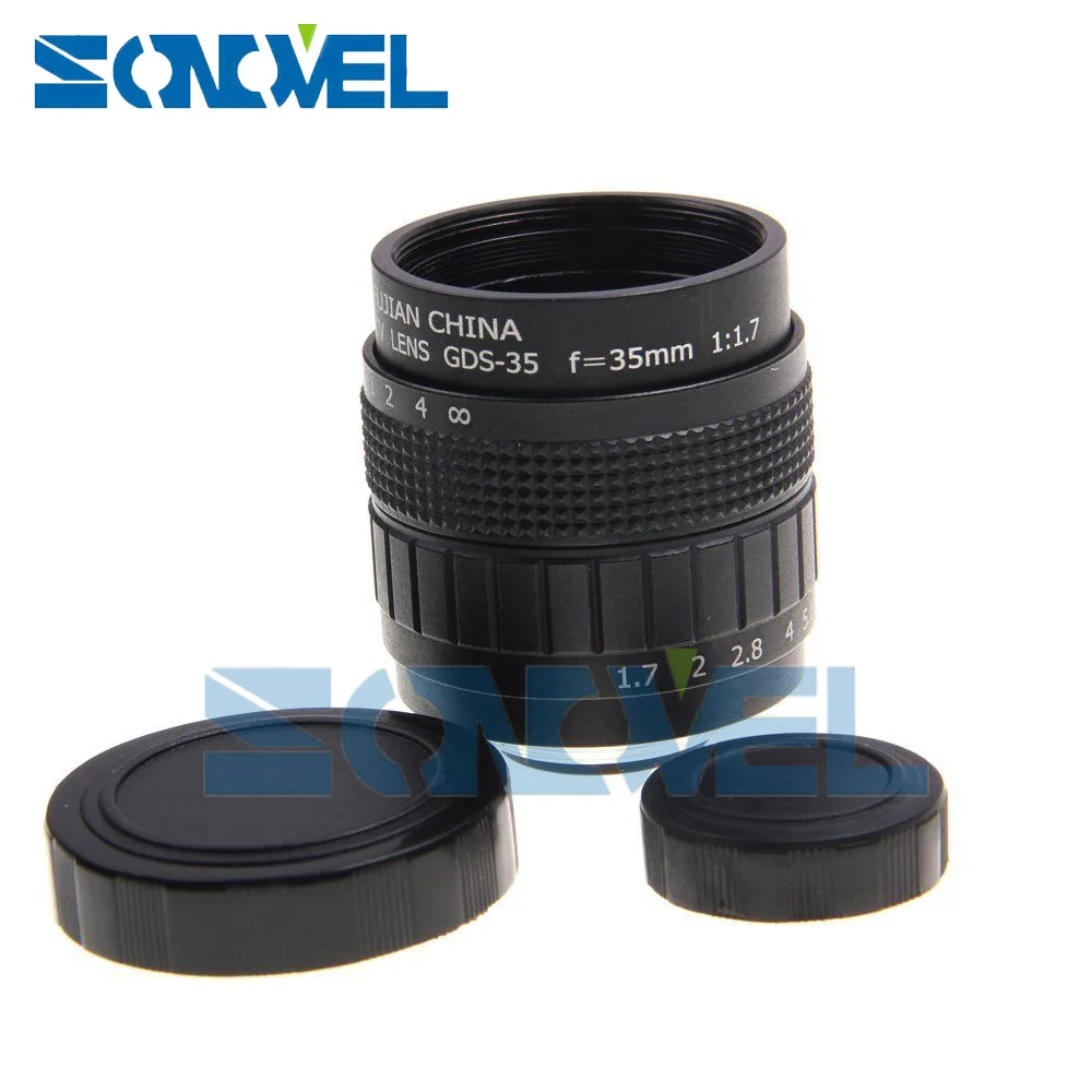 Фуцзянь 35 мм F1.7 CC ТВ фильмы объектив + C крепление макро кольцо для Nikon 1 AW1 S2 J4 J3 J2 J1 V3