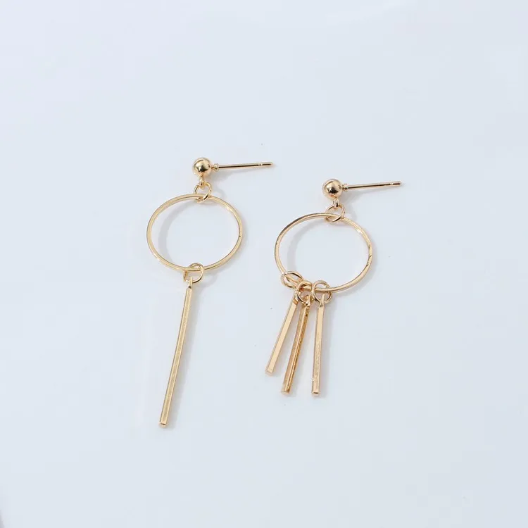 

New Product Launch 2020 New Fashion Earrings Elegant Asymmetrical Fringed Earrings Personality Exaggerated Lady Earrings Gif