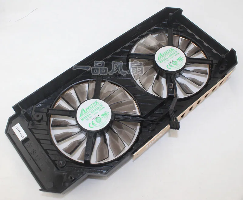 Оригинальный охлаждающий вентилятор для видеокарты JETSTREAM GeForce GTX970 AC09215MHSPAA 0.45A GA92S2H