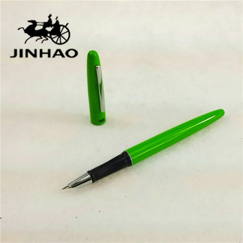1 шт./лот Зеленый JINHAO Ручки Jinhao 321 Fountain Pen Caneta Tinteiro Чернилами Канцелярские Papelaria