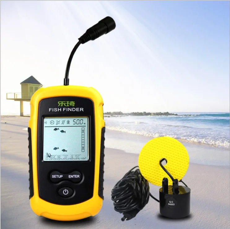 

100M Portable Sonar LCD Fish Finders Fishing lure Echo Sounder Fishing Finder