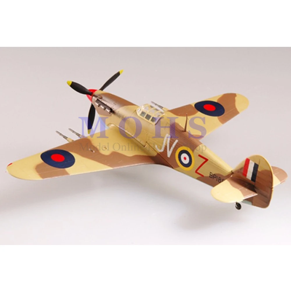 Модель easy model 37269 1/72 собранная модель весы с ураганом готовая самолёты Warbird HURRICANE