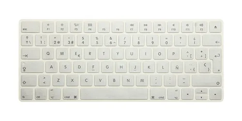15 Испанская клавиатура, силиконовый чехол, ЕС, евро, ESP, для нового iMac Magic 2, Bluetooth, клавиатура, ПК, защита кожи компьютера - Цвет: 15
