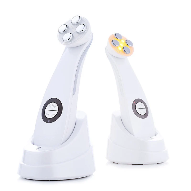 RF LED подтяжка подтяжки отбеливание кожи ионный Фотон омолаживающий EMS