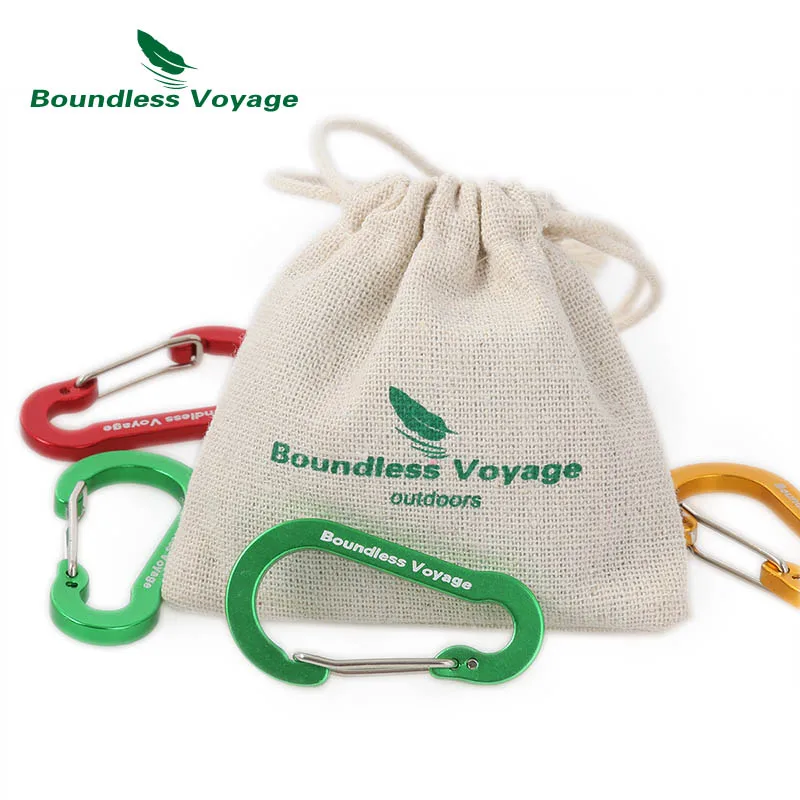 Аксессуары для альпинизма Boundless Voyage карабины из алюминиевого сплава