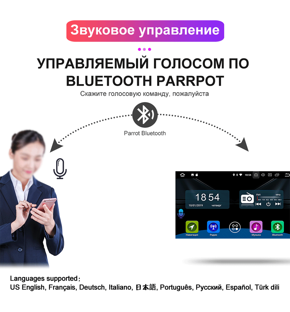 Isudar H80 Автомобильный мультимедийный плеер Android 8,0 2 DIN Авторадио для peugeot 308/408 попугай Bluetooth Голос управление DSP gps DVR
