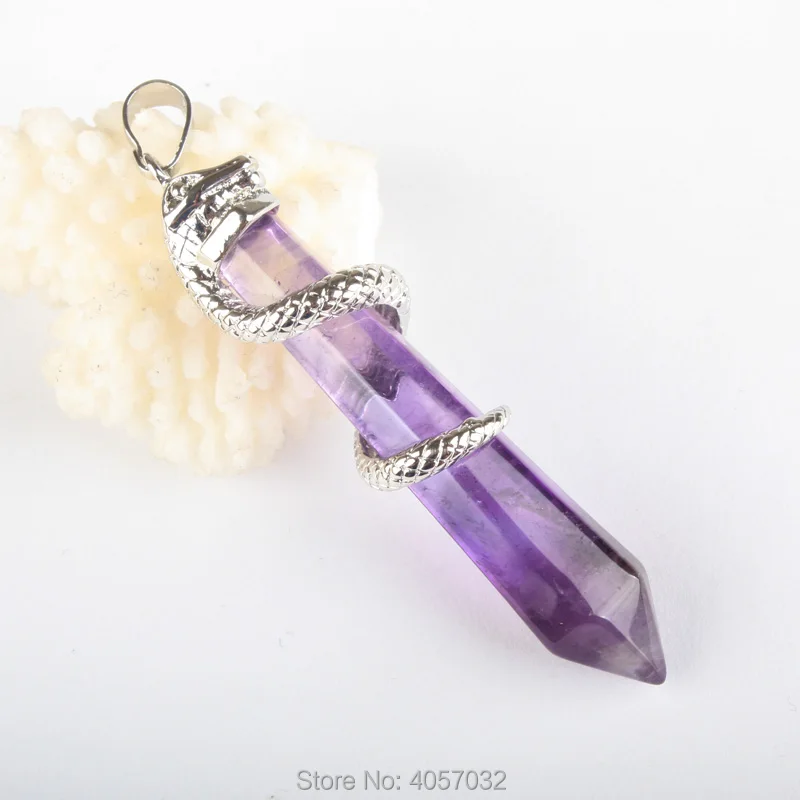 Подарки модные ювелирные изделия искусственный зеленый камень Howlite Фиолетовый