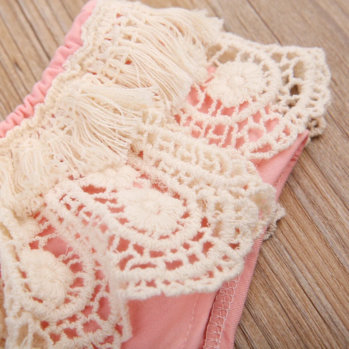 Шорты с оборками и кисточками для маленьких девочек Милые шаровары малышей