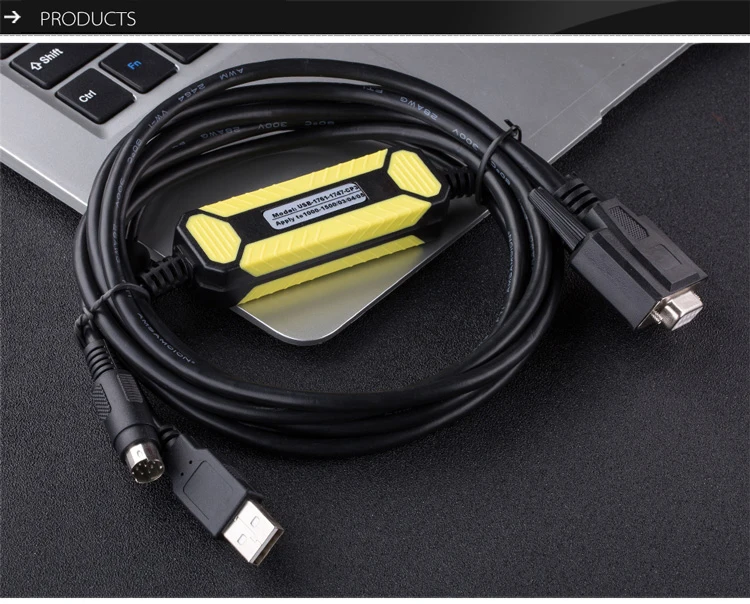 USB-1761-1747-CP3 кабель нового дизайна подходит Allen Bradley AB серии PLC Кабель для программирования Замена USB-1761-CBL-PM02