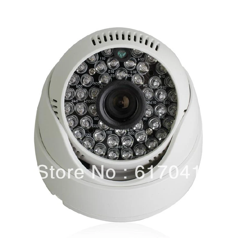 В помещении Effio es 1/3 " CCD 750TVL купол видеонаблюдения с экранным меню FC06|camera built in