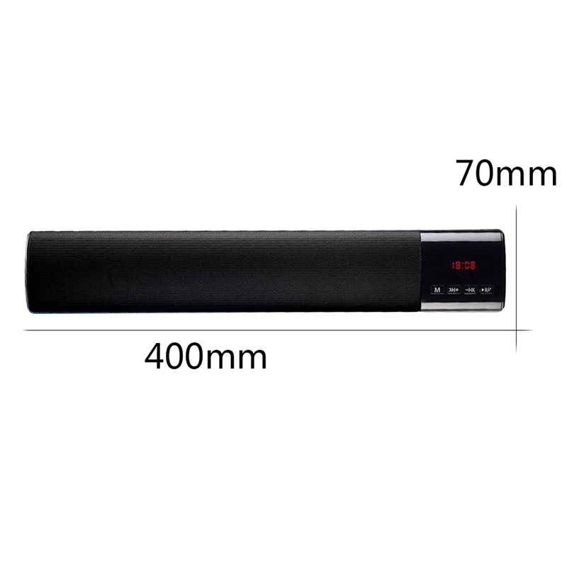 ABGN Горячая-Bluetooth Беспроводная 3D Саундбар звуковая панель театр HiFi акустическая